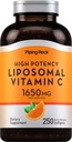 Piping Rock Liposomski Vitamin C 1650mg 