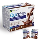 Hiter Slim Meal zamenjava Shake za hujšanje, 30 Serving, 20g beljakovine, 27 Vitamini in minerali, dietna vlaknina, nizko karb, Gluten brez (Dvojna čokolada, 30 vrečk)