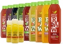 Sok iz RAW 9-dnevnega vitamina C Immuniteta Čiščenje najpopularnejše Juice Cleanse/Detox / 100% surovi hladno pripravljeni sokovi (18 steklenic + 9 posnetkov)