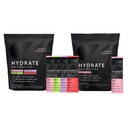 Sports Research Hydrate Elektrolitis Combo Pack - Sugar-free & naravno aromatiziran z vitamini, minerali, in Coconut vode - Podpira Hidracija - 32 Packets - Raspberry Limonade Dominant Flavor