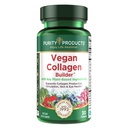 Veganski Collagen Builder - Ekološka cela živila Sadje + Veg, Silica, Lutein, Vitamin C, Biotin, Grozdno seme - Aminokisline Glicin, Lizin + Proline Collagen Boosters (30 Serving, tablete)