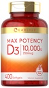Carlyle Vitamin D 10000 i.e. 400 Softgels 