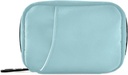 Naanle tablete Box 7 dan tablete primeru potovalne tablete Organizator vrečka Zipper Prenosni tedenski primer Kompaktna velikost Vitamin dodatek imetnik, Solid Color Sky Blue 4,6 x 3,14 x 1,88 Pach 1,0 Število 0,12 kilogramov