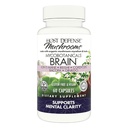 Host Defense MycoBotanicals Brain* Kapsule - Brain Support Supplement with Lion's Mane, Reishi & Cordyceps Goba - Zeliščni dodatek za spomin in fokus podporo - 60 Kapsule (30 Služabnikov)*