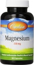 Carlson Magnezij 350 mg, zdravje srca in mišic, 90 kapsul