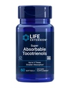 Life Extension Super Absorbljivi Tokotrienoli, Vitamin E kot D-Alpha tokoferol, Mešani tokotrienoli, Podpora rasti las, Možganske funkcije, Gluten-free, Non-GMO, 60 mehkih gelov