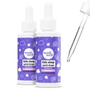 Wink Well otroci Liquid Melatonin kapljice, naravne melatonin kapljice za otroke z 1mg na serviranje tekoče melatonin za otroke, brez zdravil in ne-Habit oblikovanje (2 paket)