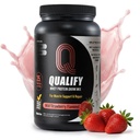 Jagodni Whey Protein Powder. 25g Protein Shake Prašek za okrevanje po treningu, Smoothie & Peking. Brez glutena in sladkorja, zelo košir, esencialne aminokisline (5,5g BCAA, 2,7g levcin), 23 servingov