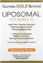 Liposomski vitamin C po California Gold Nutrition - Tekoči dodatek za antioksidant in imuno podporo - Vegan prijazno - Gluten Free, Non-GMO - 1000 mg - 30 Paketov - Natural Orange Flavor