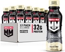 Muscle Milk Pro Advanced Nutrition Protein Shake, Intense Vanilla, 11.16 Fl Oz (Pack of 12), 32g beljakovine, 1g sladkor, 16 Vitamini in minerali, 5g Fiber, Workout recovery, Energiring Prigrizek, Pakiranje maj Vary