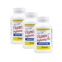 3 Pack - Slonokoščene kape Največja moč Vitamin C osvetlitev Plus 60 Caps