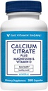 Kalcijev citrat+magnezij&vitamin D, multi-mineralni dodatek za zdravje kosti, vitamin D Aids Absorpcija, kalcij 999mg, magnezij 567mg, vitamin D 612i.e. na dnevni odmerek (100 kapsul) v trgovini z vitamini