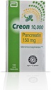 Creon 10.000 Enzyme dodatek za nezadostnost trebušne slinavke - podpira prebavo z lipazo, Protease, Amylase - 100 kapsul
