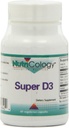 Nutrikologija Super D3 prehranska dopolnila - podpora za kosti in imunski sistem, holekalciferol s C & E, vegetarijanske kapsule, brez glutena - 60