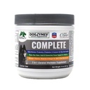 Dogzymes Complete - probiotiki, prebiotiki, glukozamin, hondroitin, MSM in hialuronska kislina, Popolno nego kože in plašča (8 Ounce)
