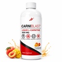 Bricker Labs CARNIBLAST Liquid L-Carnitine 3000mg – Carnipure® Sports Nutrition Supplement for Energy, Stamina & Workout Recovery – Peach Mango Flavor, 16 Fl Oz, Vegan, Gluten-free, Non-GMO