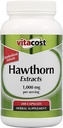 Vitacost Standardiziran Hawthorn Extract - 1000 mg na odmerek - 240 kapsul