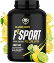 6AM Run F2 Sport Pro Endurance Fuel – Cluster Dextrin® Carb Matrix z elektroliti za tek, usposabljanje in regeneracijo (50 strežb, limona)
