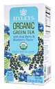 Hyleys Organski zeleni čaj Acai Berry in borovničeva aroma - 25 čajnih vrečk - (6 paketov - 150 čajnih vrečk skupaj)