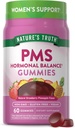Narava resnica PMS Hormonal Balance Podpora Gumies za ženske 