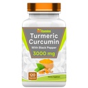 tnvitamini Kurkumin Kapsule s črnim poprom 