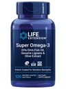 Life Extension Super Omega-3 EPA/DHA ribje olje, Sezam Lignans & Olive Extract – Health Health, Brain Health, Vnetje Health Support, Gluten-free, Enteric-Coated, Non-GMO, 120 Softgels