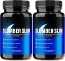 (2 paket) Slumber Slim Hujšanje, Uradna SlumberSlim Complex Formula, Vse naravne tablete za podporo Fitness in splošno Wellness, Premium Keto kapsule, Slumber Slim Mnenja (120 kapsul)