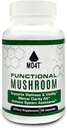 Funkcionalna goba Shiitake, Lions Mane, Maitake, Chaga- Vitality, Clarity & Imunska pomoč - 60 kapsul