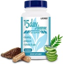 15-dnevno čiščenje kapsule, barvno čiščenje detox in Gut Zdravje za ženske in moške, s Senno, Cascara Sagrada & Psyllium Husk,30 Kapsule