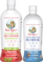 MaryRuth's Liquid Morning Multivitamin (Strawberry) & Liquid Night Time Multimineral (Coconut, 15oz) 