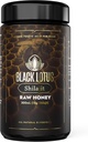 Črni lotus Pure Shilajit Surovi med Liquid Tinkture, 300ml, 100% Pure Natural Shilajit za moške in ženske, Aminokisline, 175mg Fulvic kislina, 85 Ionic Trace minerali, Za imuno podporo, Fokus, Energija