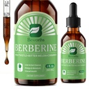Berberine HCL dodatek s Ceylon Cimet - Liposomal Berberine Fitosome tekoče kapljice s kurkuma, Ceylon Cinamon, Bitter Melon, Milk Thistle, AMPK Activator za podporo prebavnih