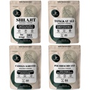Jungle Powders Zeliščni praški Bundel - Shilajit Powder, Tongkat Ali za moške Powder, Black Ant Extract Powder, Fadogia Agrestis Extract za moške dodatek
