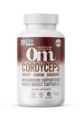 OM MUSHROOM SUPERFOOD Cordyceps gobe Kapsule Superhrana dopolnilo, 90 Štetje, 30 dni, Ekološka energija dodatek za Stamina in vzdržljivost