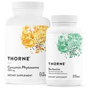 THORNE - Skupna Wellness Bundele - Curcumin Phytosome & Berberine - 30 do 60 Služabniki