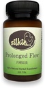 Silkie podaljšan pretok dodatek - Hormonal Balance Podpora, zmanjša & Regulira Menstrual cikel, vroče bliskavice in nočno potenje Relief, 300 Število