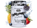 AFTERDARK INHUMAN pred treningom prašek, Izboljšana miselno-mišična povezava, Trajna energija, Močna nootropna mešanica, Vegan, Gluten-free, Soy-free, 400mg kofein, No Crash, Paradise Punch