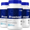 (3 pakiranja) Prostosil Kapsule, Vse naravne Formula za prostatno zdravstveno podporo, Največja moč Zeliščni dodatek za nadzor in splošno zdravje, Prosto sil Vitamin tablete Uradni pregled (180 Kapsule)