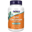 Zdaj prehranska dopolnila, GTF (Glucose Tolerance Factor) Krom 200 mcg, Insulin Co-Factor*, 250 tablet