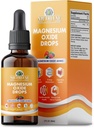 Tekoči magnezijev oksid 400 mg Kapljice - Tekoči magnezijev oksid dopolnilo za zdravje kosti, mišic in srca, Podjezični magnezijev oksid, Visoka moč, Easy-to-Absorb, 60ml