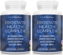 Prostata Health Supplement za moške Kompleks z žago Palmetto Multi-sestavina Formula, 30 Synergistic Vitamins & Zelišča za podporo Prostata in urinarnega trakta zdravje, dve steklenici 40 dan dobave!