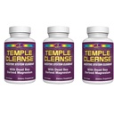 7 Luči Tempelj Cleanse.3-Pack Special, Magnezij, na kisiku osnovani Colon Cleanse Detox, Olajša občasno zaprtje brez plina ali napihnjenosti, razstrupljanje telesa in čiščenje za ženske in moške