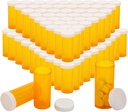 SOUJOY 100 Pack prazne tablete steklenice, 8 Drams Predpisovanje Medicine Viale s pokrovčki, Večna uporaba Medicine vsebnik za tablete, obrti, sladkarije, dodatki in več