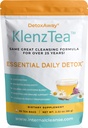 KlenzTeaTM - DetoxAway® vaša jetra, limfa, kolona in ledvice s 14 Previdno izbranimi sestavinami. (30 čajnih vrečk)