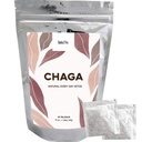 Chaga čaj - 100% Wild Sibirski Birch Chaga goba - Organic - 30 Nebeljene čajne vrečke - Čisti brez dodatkov - Naravna detox in prebavna podpora - Ročno picked by Bajkal čaj