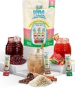 Hidracija + energijska mešanica elektrolitskega alkohola – Variety Pack with Hibiscus, Coffee Horchata & Jagodna lubenica, brez sladkorja s kofeinom, L-teanino, kokosovo vodo in minerali