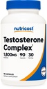 Nutricost Testosteron podporni kompleks (90 kapsul) -1800mg na postrežbo