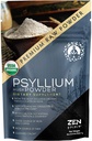 Organski Psyllium Husk Powder - Premium indijski naravni topen fiber dodatek, naravni odvajalo, popoln Cleanser in telo detox - Gluten Free, Vegan & Keto prijazno (8oz)