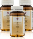 Izdelano na Japonskem Napredno Gold Glutatione Kapsule s kolagen, vitamin C, in antioksidanti dopolnilo za radiant, mladostno videz kože, kolagen proizvodnje in celo kože Tone – 3 steklenice