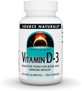 Vir Naturals Vitamin D-3 Bioaktivna oblika za zdravje kosti in imunskega sistema* 5000 iu - 120 kapsul